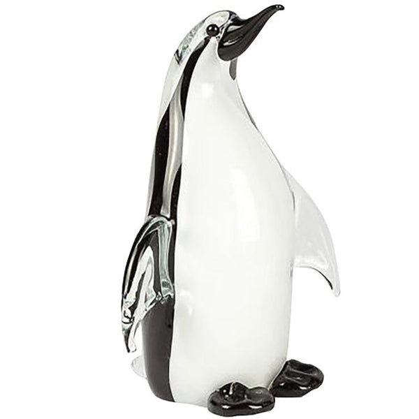 ムラーノ muranoガラス　ベネチアングラス　ガラス置物　硝子細工　ペンギン Murano Glass ペンギンの置物