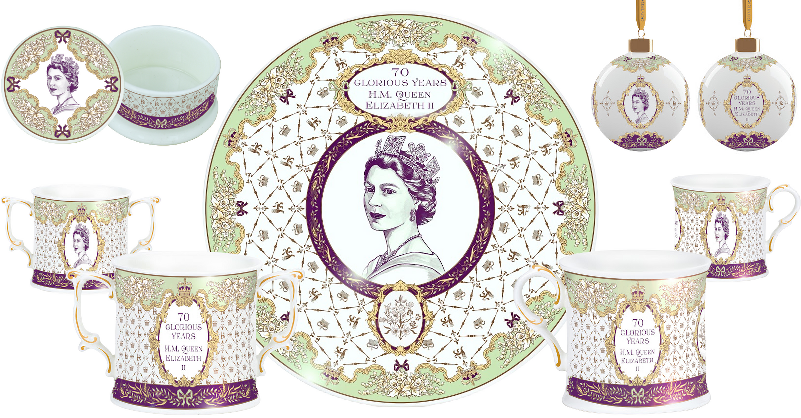 H M Queen Elizabeth 70 Glorious Years