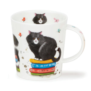 Dunoon Lomond Catalogues Black Cat Mug-Goviers