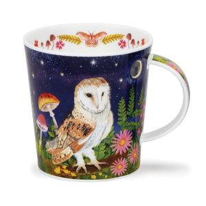 Dunoon Lomond Nocturne Owl Mug-Goviers