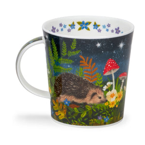 Dunoon Lomond Nocturne Hedgehog Mug-Goviers