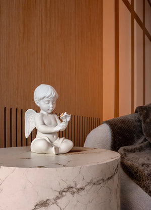 Lladro Angel with Flower