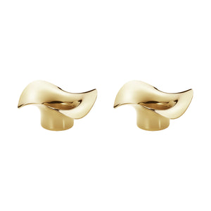 Georg Jensen Cobra Tealight Candle Holder Set of 2-Goviers