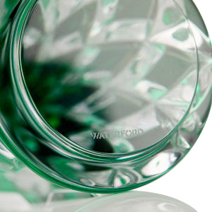 Waterford Christmas Crystal Green Standing Trees, Set of 3