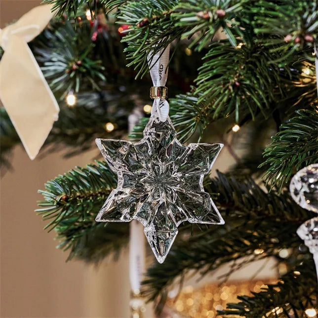 Waterford Christmas Annual Snowcrystal Ornament 2026