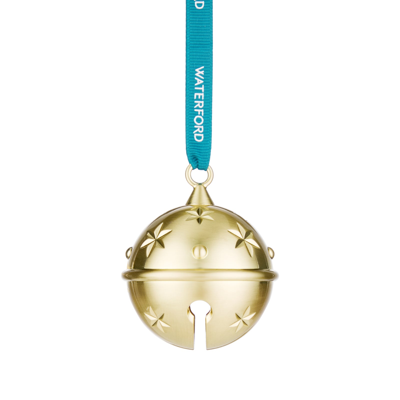 Waterford Christmas Metal Bell Golden Ornament
