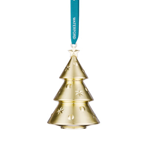 Waterford Christmas Metal Tree Golden Ornament