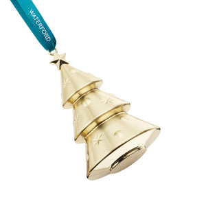 Waterford Christmas Metal Tree Golden Ornament