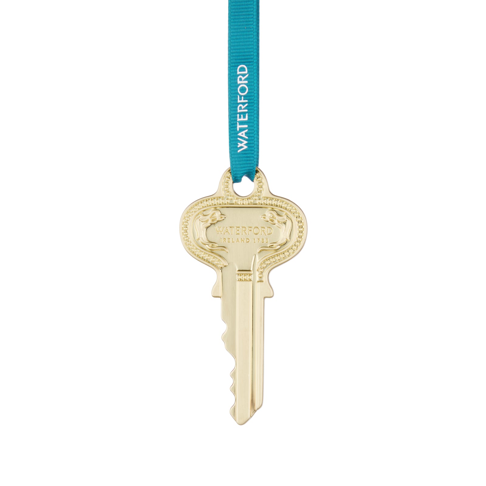 Waterford Christmas Metal Key Golden Ornament 2026