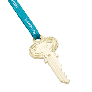 Waterford Christmas Metal Key Golden Ornament 2026