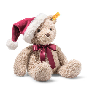 Steiff Soft Cuddly Friends Jimmy Teddy Bear - Christmas-Goviers