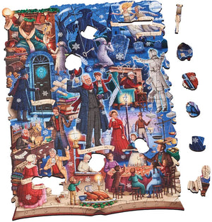 Wentworth Out of the Book - A Christmas Carol Wooden Puzzle - 250 Pieces
