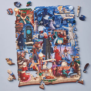 Wentworth Out of the Book - A Christmas Carol Wooden Puzzle - 250 Pieces