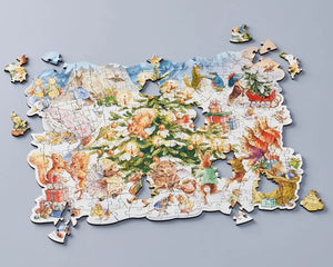 Wentworth Dancing Around the Tree - Peter Rabbit Wooden Puzzle - 250 Pieces
