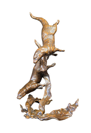 Richard Cooper Otters Playing