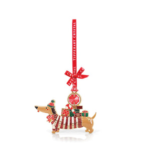 Tipperary Gem Sausage Dog Christmas Tree Decoration-Goviers