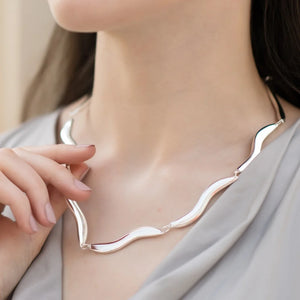 Newbridge Silverware Mona Lisa Link Necklace