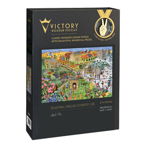 Victory Wooden Puzzles Seasonal English Country Life