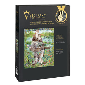 Victory Wooden Puzzles Otterly Adorable