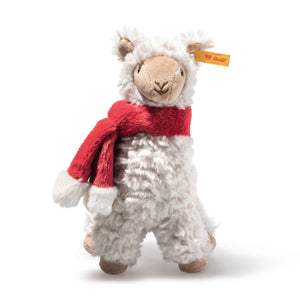 Steiff Soft Cuddly Friends Leandro Llama - Christmas-Goviers