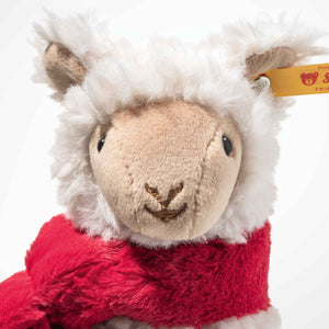 Steiff Soft Cuddly Friends Leandro Llama - Christmas-Goviers
