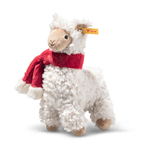 Steiff Soft Cuddly Friends Leandro Llama - Christmas-Goviers