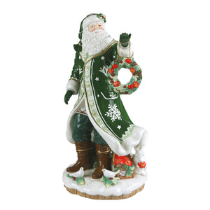Fitz & Floyd Winter Frost Santa