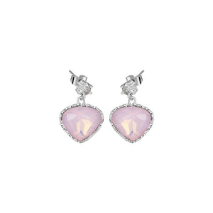 Newbridge Silverware Rose Opal Earrings
