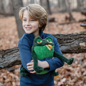 Roamies By Allen Designs Pip the Frog Plush Toy - Large-Goviers