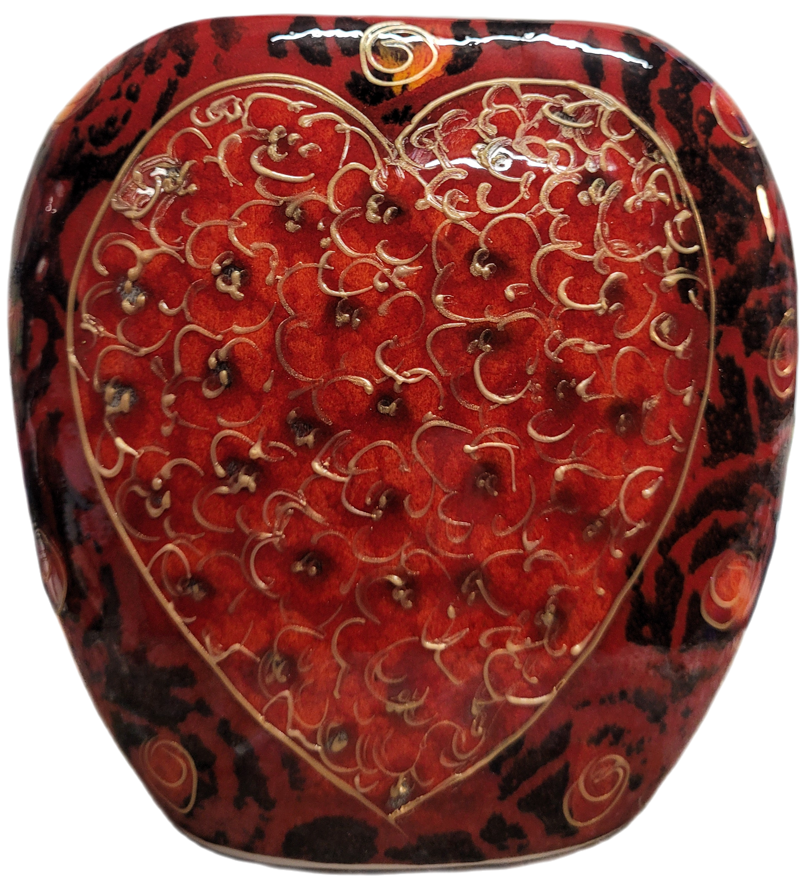 Anita Harris Valentines Vase 12cm-Goviers