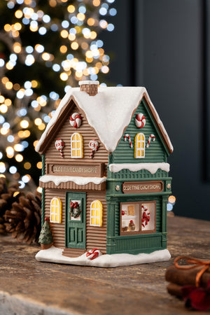 Aynsley Christmas Olde Tyme Candy Shoppe LED-Goviers