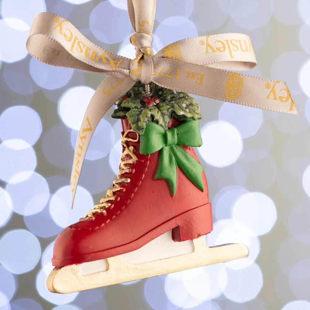 Aynsley Ice Skate Hanging Ornament-Goviers
