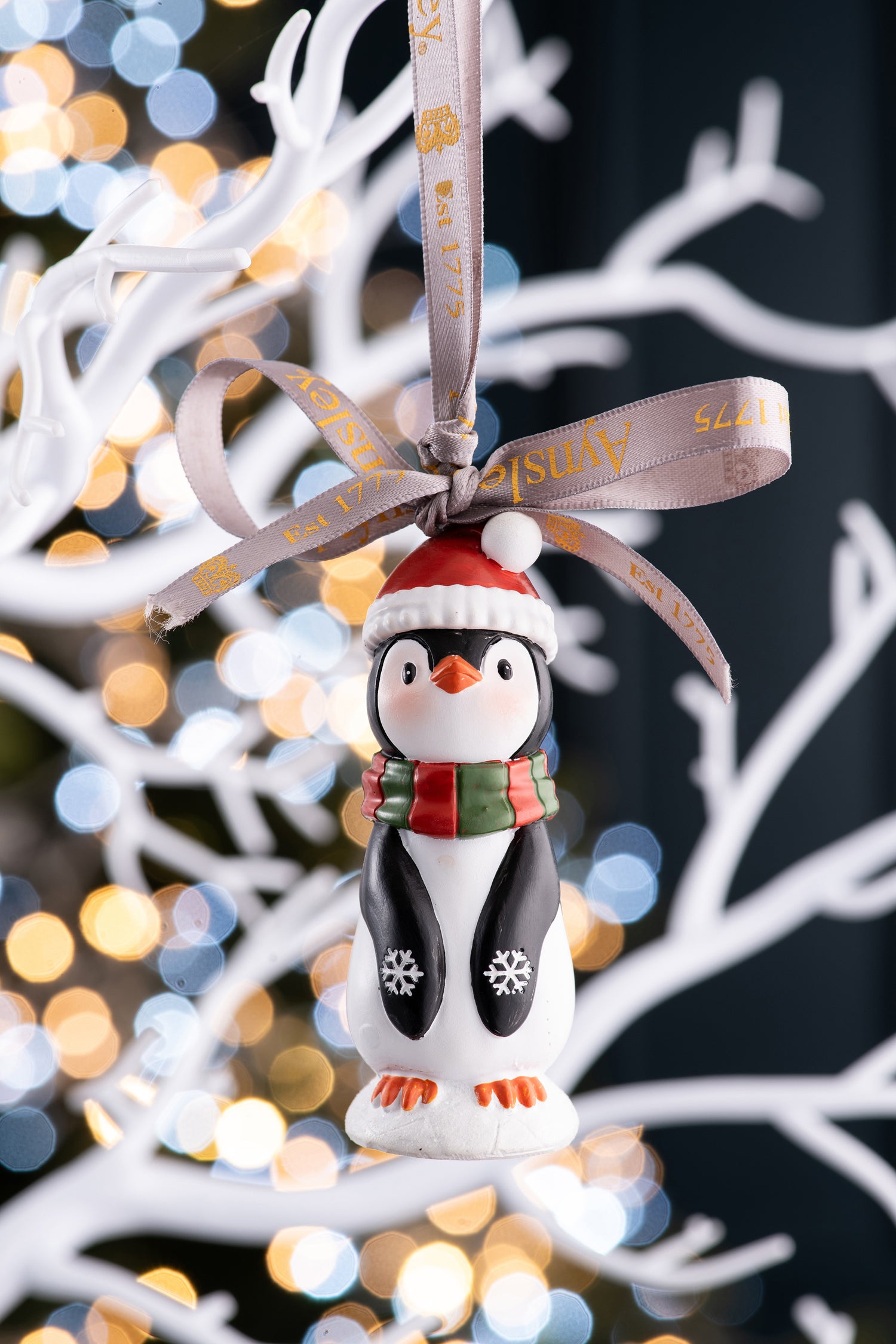 Aynsley Penguin Hanging Ornament-Goviers