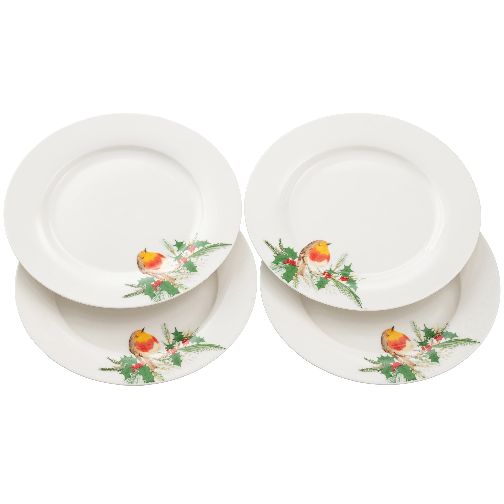 Aynsley Robin Teaplates Set of 4-Goviers