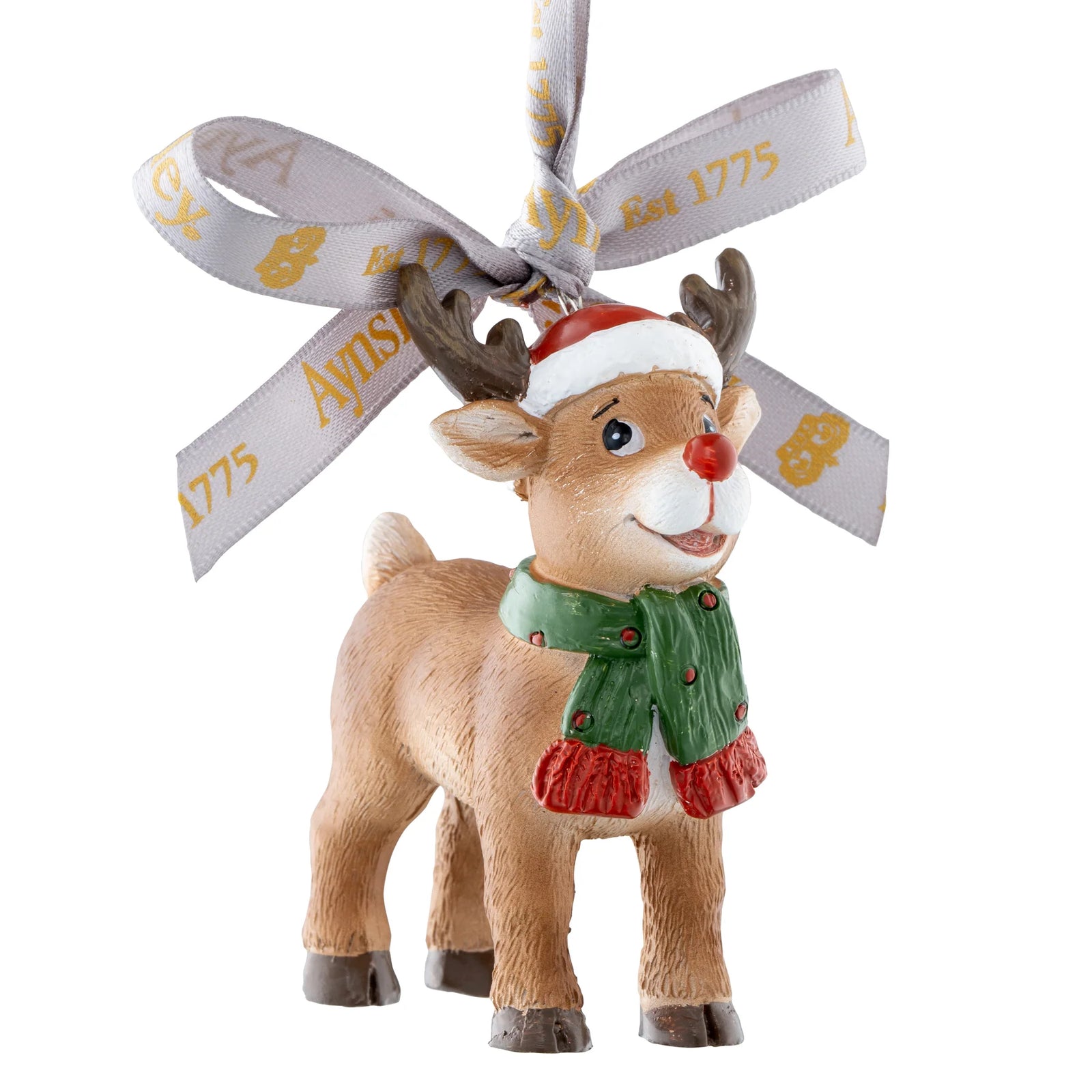 Aynsley Rudolph the Reindeer Hanging Ornament-Goviers