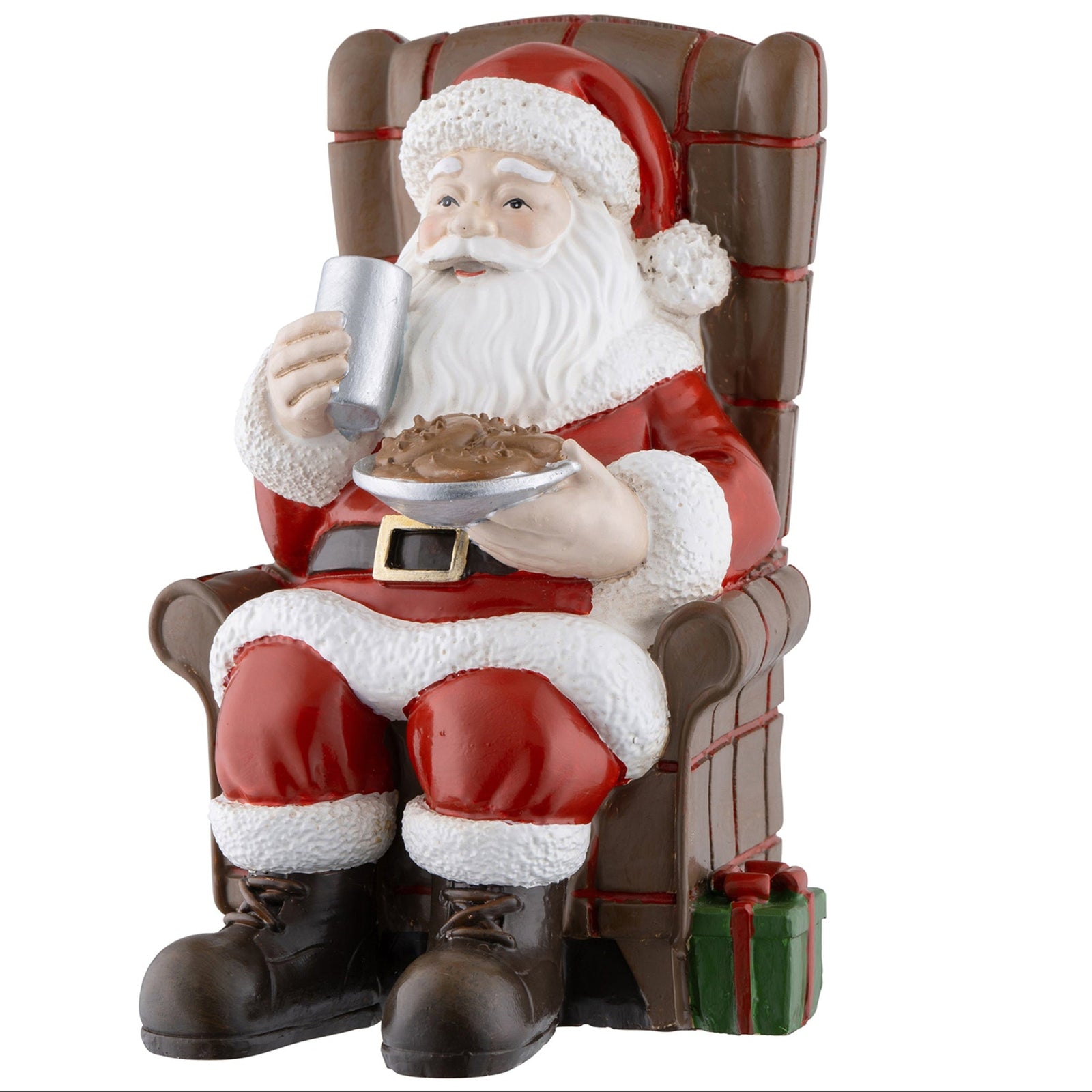 Aynsley Santa Milk & Cookies Figurine-Goviers