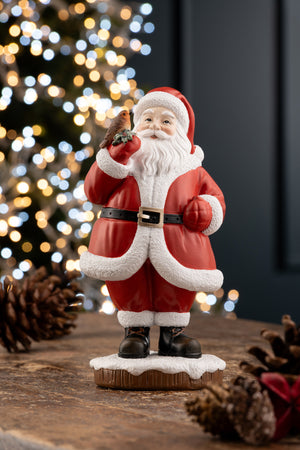 Aynsley Santa & Robin Figurine-Goviers