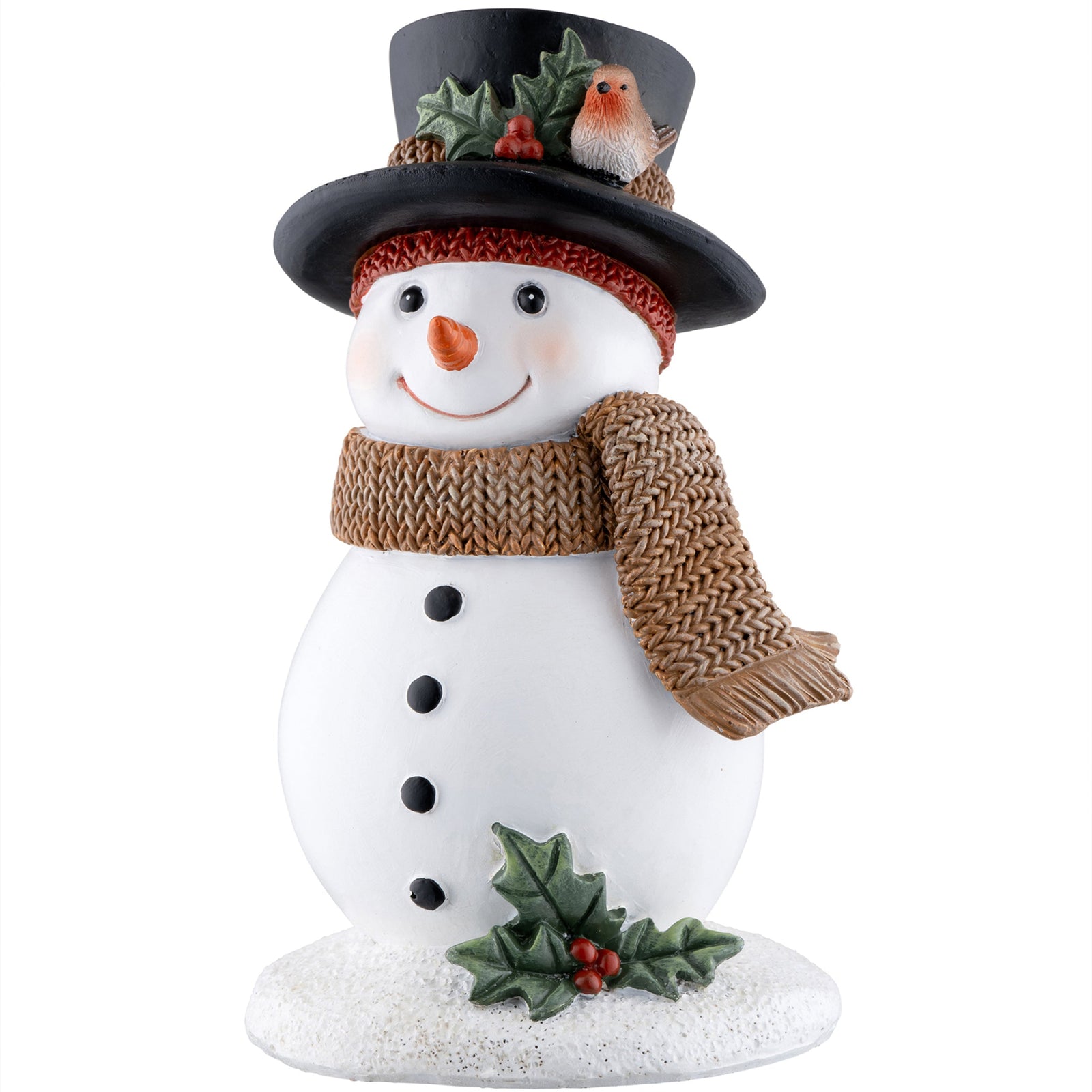 Aynsley Snowman & Robin Figurine-Goviers