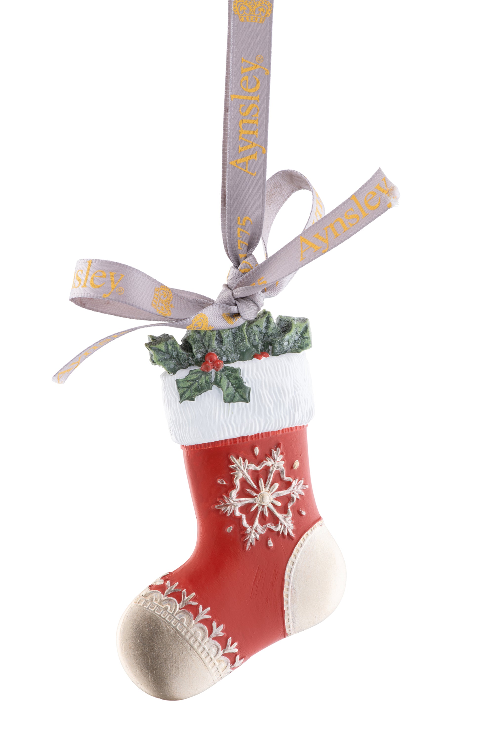 Aynsley Stocking Hanging Ornament-Goviers