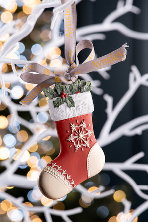 Aynsley Stocking Hanging Ornament-Goviers