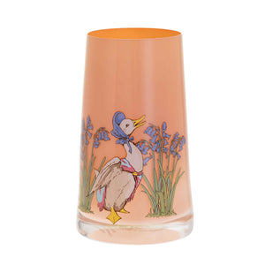 Dartington Beatrix Potter Tapered Vase - Jemima Puddle Duck