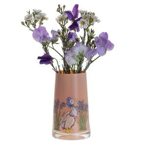 Dartington Beatrix Potter Tapered Vase - Jemima Puddle Duck