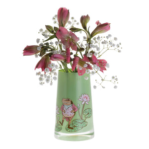Dartington Beatrix Potter Tapered Vase - Jeremy Fisher