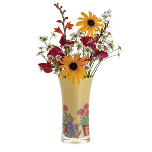 Dartington Beatrix Potter Flared Vase - Peter Rabbit