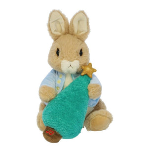 Beatrix Potter Christmas Fun Peter Rabbit Musical Soft Toy-Goviers