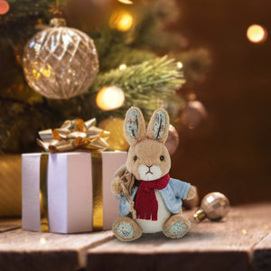 Beatrix Potter Peter Rabbit Christmas Musical Small Soft Toy-Goviers