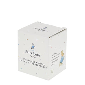 Beatrix Potter Peter Rabbit Peter Rabbit Silver Plated Musical Box-Goviers