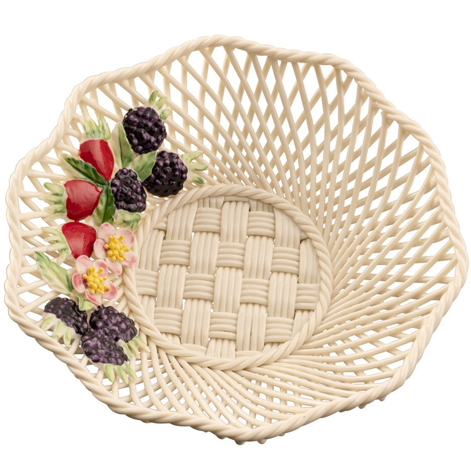 Belleek Autumn Wild Irish Hedgerow Basket-Christmas-Goviers