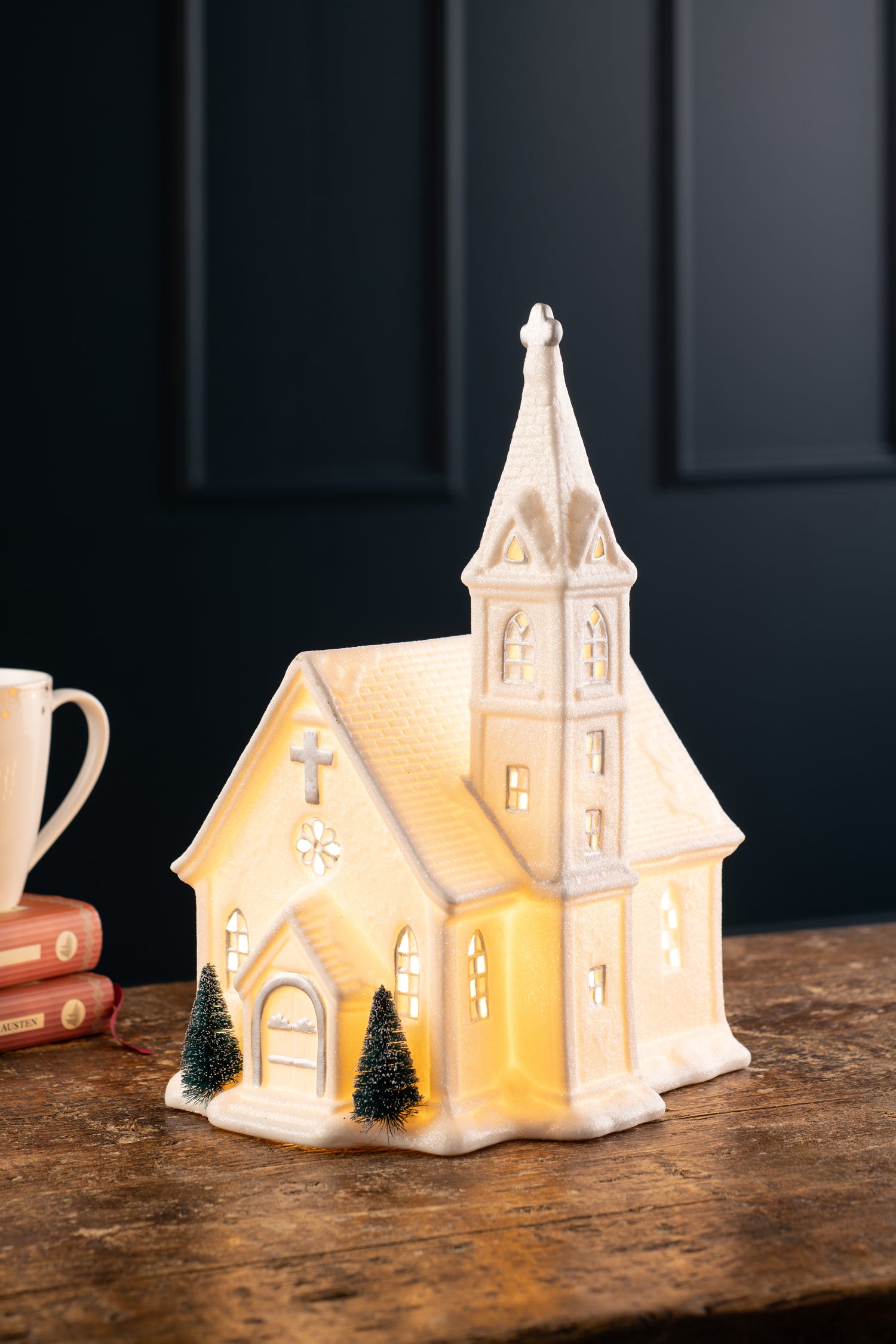 Belleek Church Lamp-Goviers