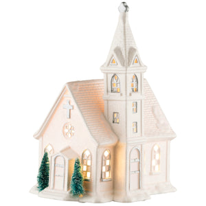 Belleek Church Lamp-Goviers